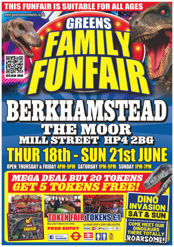 Greens Funfair Poster Watford