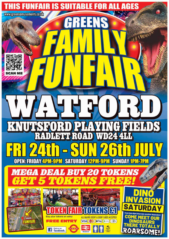 Greens Funfair Poster Watford