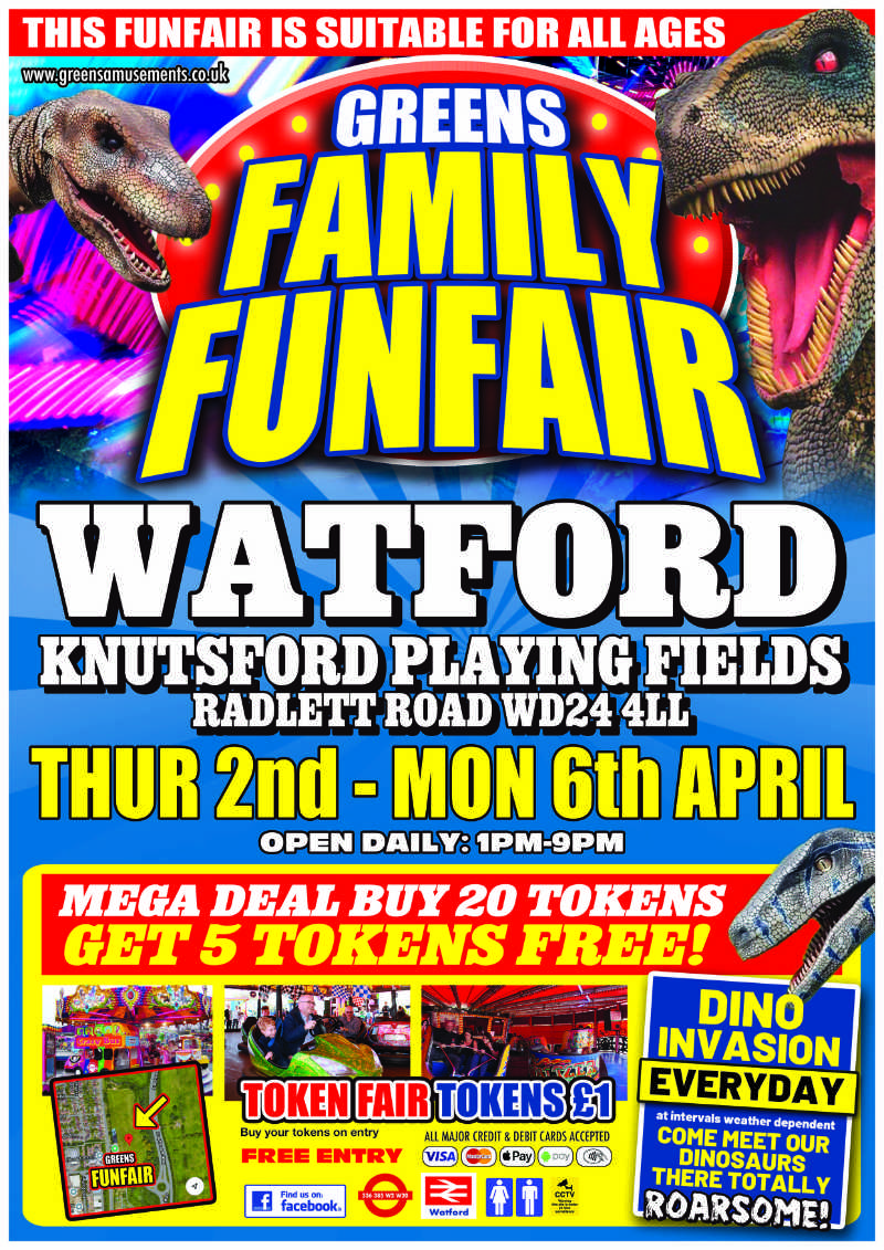 Greens Funfair Poster Watford